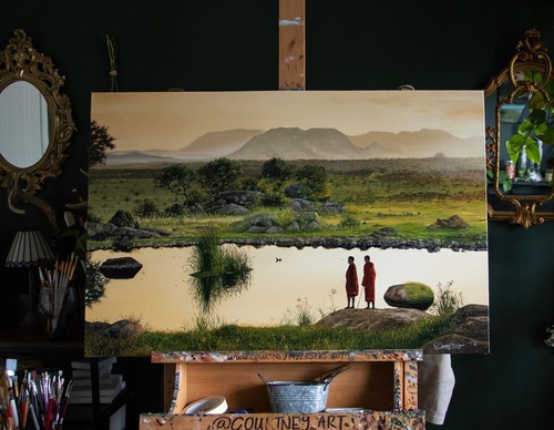 Gallery Of Painting By Courtney Myers Cervantes - USA