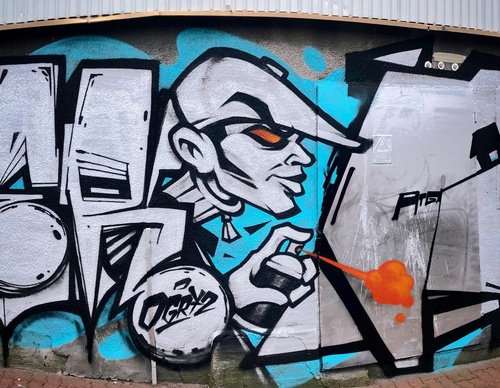 Galería de arte callejero de Ogryz - Brasil