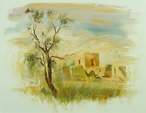 Galería de pintura de morteza katouzian- Irán