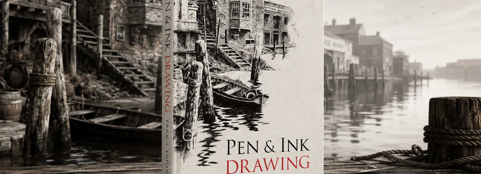 Pen and Ink Drawing by Frank J. Lohan