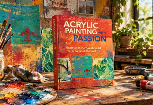 Acrylic Painting with Passion: Explorations for Creating Art that Nourishes the Soul by Tesia Blackburn