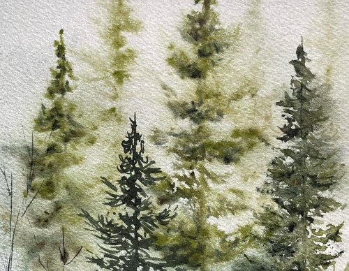 Gallery of Watercolor painting by Karlyn Shahnazarian-Canada