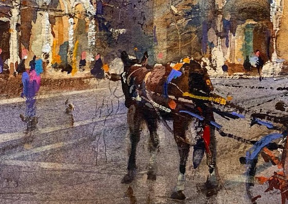 Galeria de Pintura em Aquarela de Geremia Cerri - Itália
