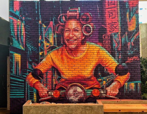 Galeria de arte de rua de Nestor Garcia Aka - República Dominicana