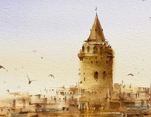 Gallery Of WaterColor Painting By Mohammad Ali Yazdchi - Iran