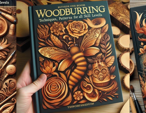 Gran libro de la quema de madera: técnicas, patrones y proyectos de pirograbado