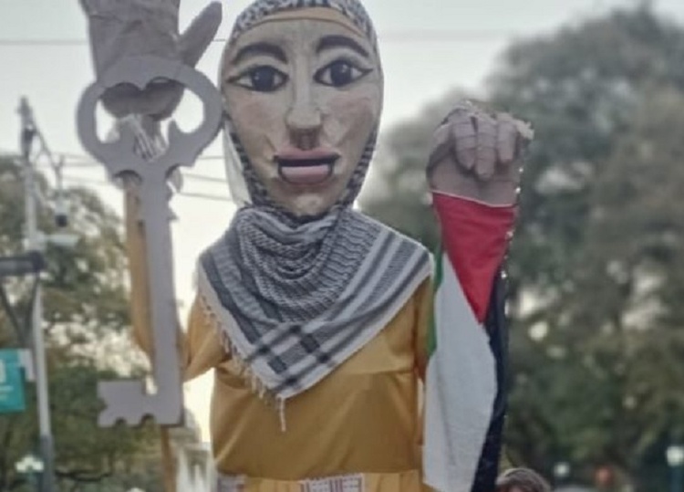 Art paid tribute to the resistance of the Palestinian people