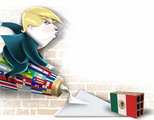 donald trump elena ospina colombia