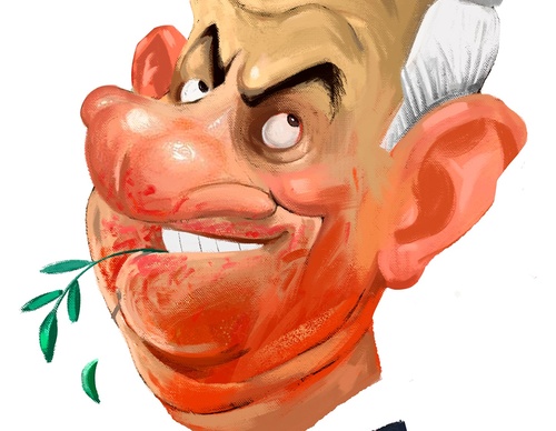 holocide caricature