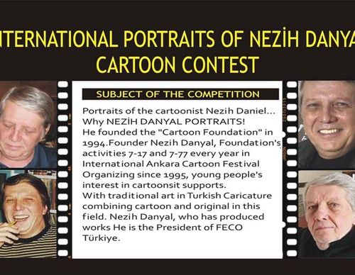 International Caricature Contest on Nezih Danyal 2023
