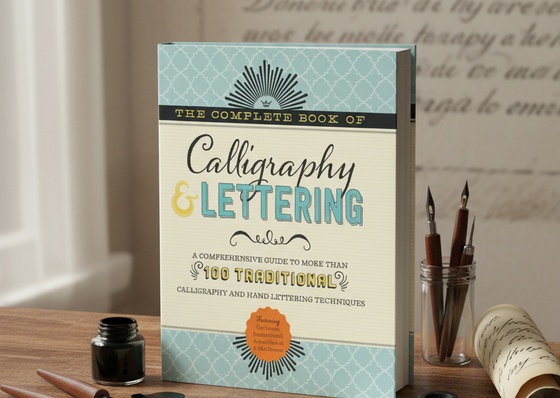 O livro completo de caligrafia e lettering de Cari Ferraro
