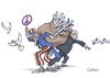Gallery of political cartoon about Iran VS Israel & USA