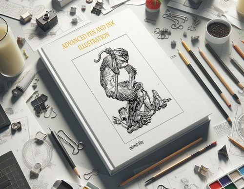 ADVANCED PEN AND INK ILLUSTRATION BOOK-Heinrich Kley