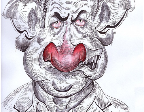 holocide caricature