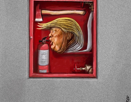 Gallery of Cartoons by Marcelo Chamorro from Ecuador