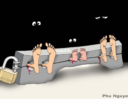 Gallery of cartoon about Gaza Genocide's