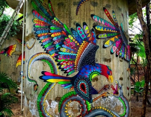 Galería de arte callejero de Spaik - México