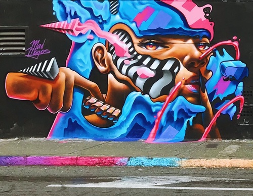 Galería de arte callejero de Paulo Villegas - México
