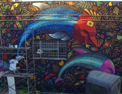 Galería de arte callejero de Spaik - México
