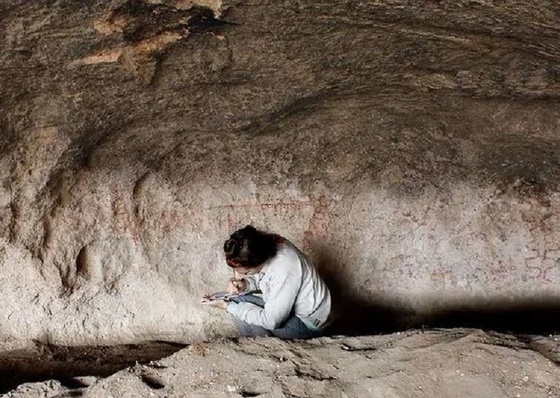 Rock art: the discovery in a cave in Patagonia