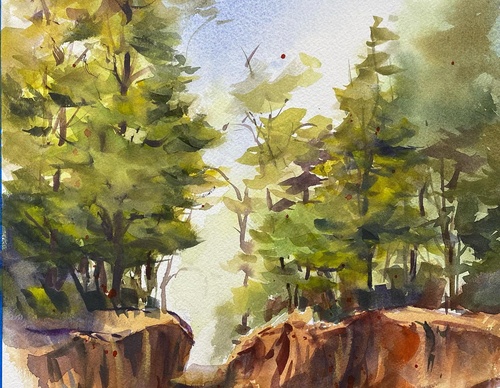 Galeria de pinturas em aquarela de Tere Lojero – México