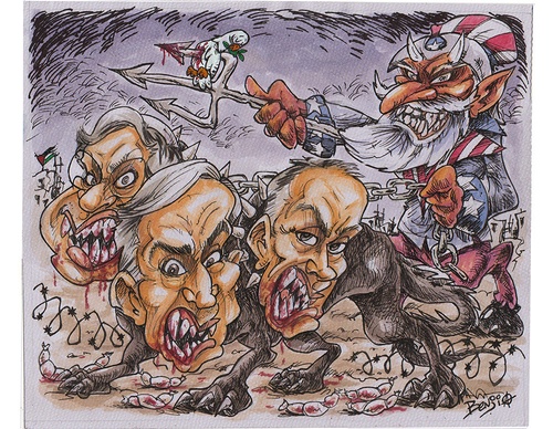 holocide caricature