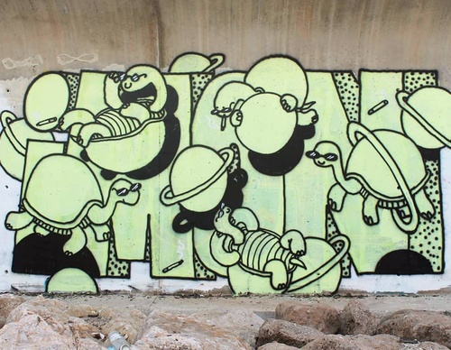 Gallery Of Street Art By Imon - Spain