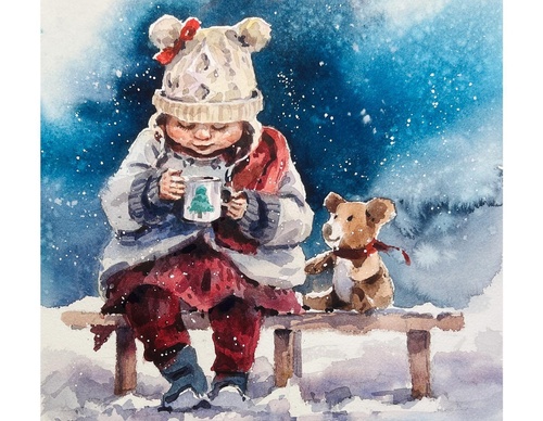 Gallery Of WaterColor Painting By Sofia Wu Mei - China