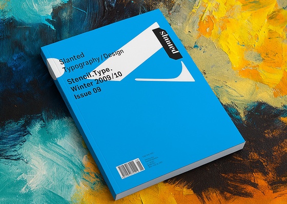 Slanted Magazine No. 9: Stencil Typography Design
