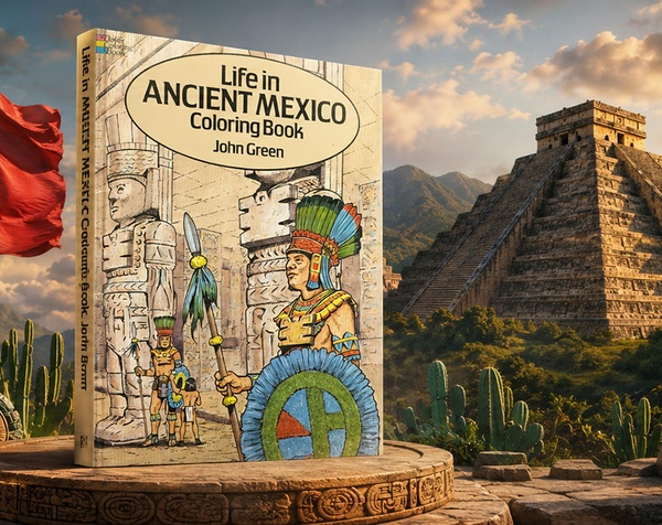 Life in Ancient Mexico | Coloring Book