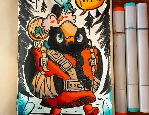 Galería de ilustraciones de Tony Ganem - Argentina