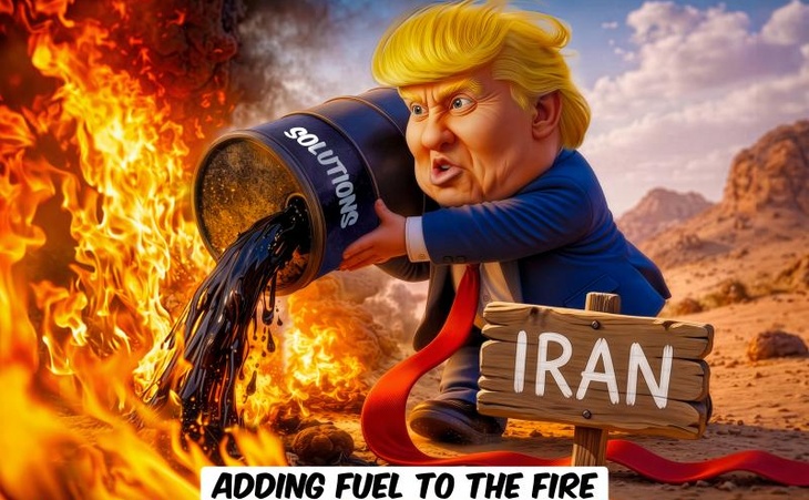 Adding Fuel to the Fire Trump Has Only Terrible Choices With Iran.