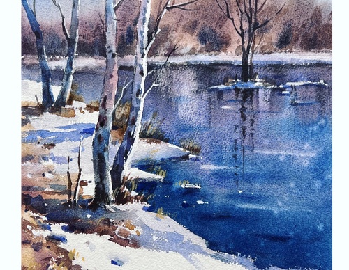 Gallery Of WaterColor Painting By Sofia Wu Mei - China