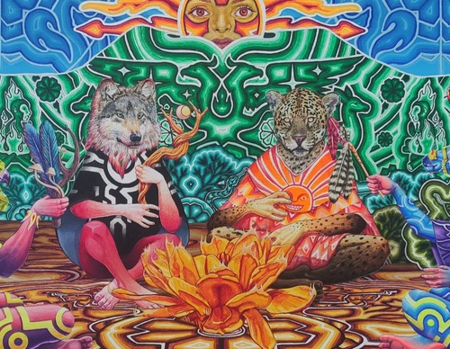 Galería de arte callejero de Nashi Bime - México