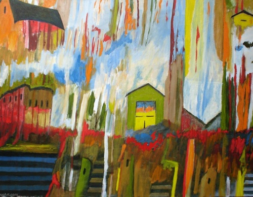 Gallery Of Painting By Eugenio Cruz Vargas - Chile