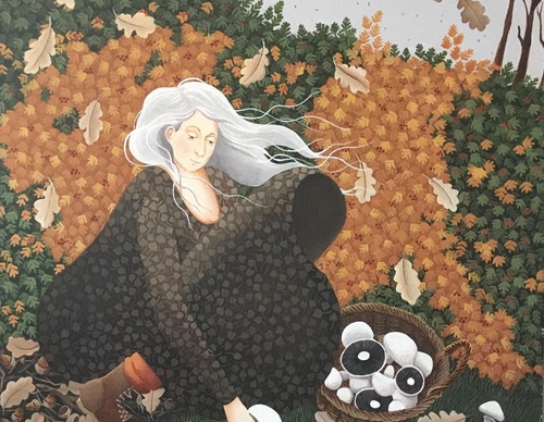 Galeria de ilustrações de Lucy Almey Bird da Inglaterra