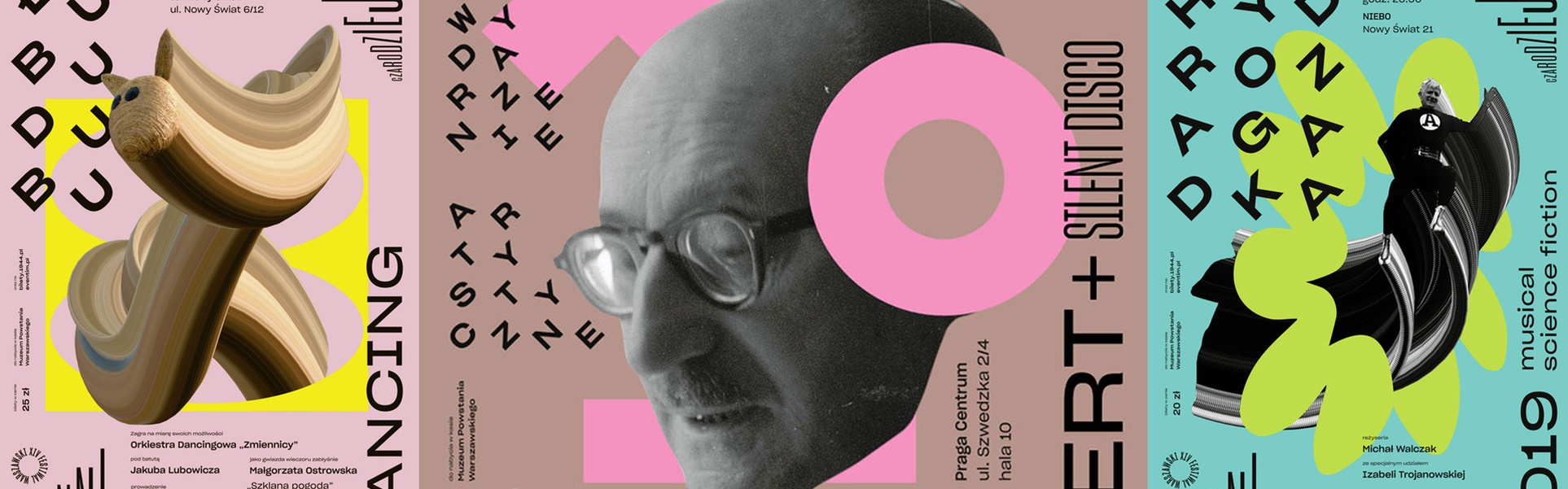 Gallery of Typographic Posters by Urszula Tofil & Filip Tofil – Poland