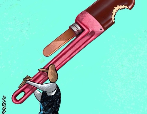 Galería de caricaturas de Marcelo Chamorro – Ecuador