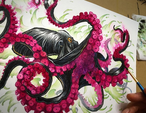 Gallery of Illustration & Graphic Works by Javier Medellin Puyou – Mexico