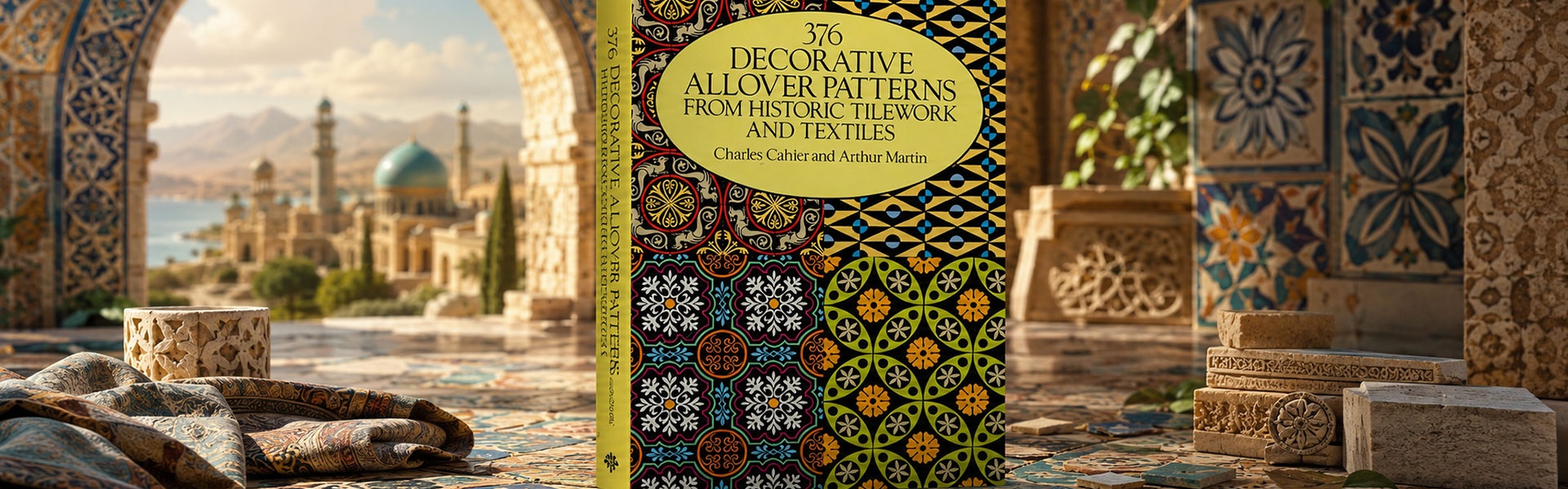 376 Decorative Allover Patterns from Historic Tilework and Textiles