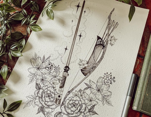 Gallery Of Drawing By The Little Wilderness - England
