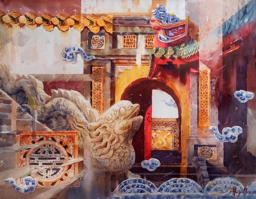 Gallery WaterColor Painting By Bảo Huỳnh - Vietnam