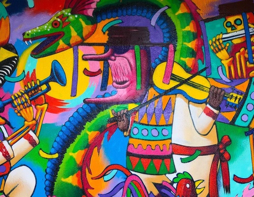 Galería de arte callejero de Spaik - México