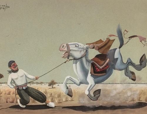 Gallery Of Painting By Florencio Molina Campos - Argentina