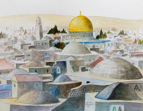 sliman mansour palestine