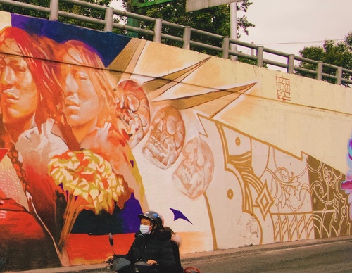 Galería de arte callejero de Paulo Villegas - México