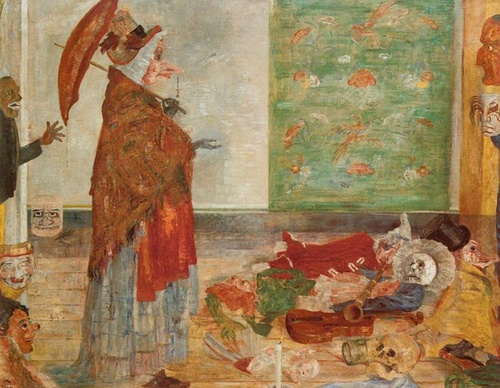 Galeria de pintura a óleo de James Ensor - Bélgica