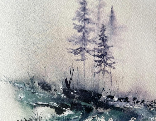 Gallery of Watercolor painting by Karlyn Shahnazarian-Canada