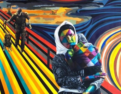 Gallery of street painting by Eduardo Kobra - Brazil