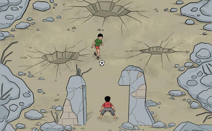 The World Cup Effect Football makes you forget all the bad things in the world for a while. I don't know if that's a good thing or a bad thing... What